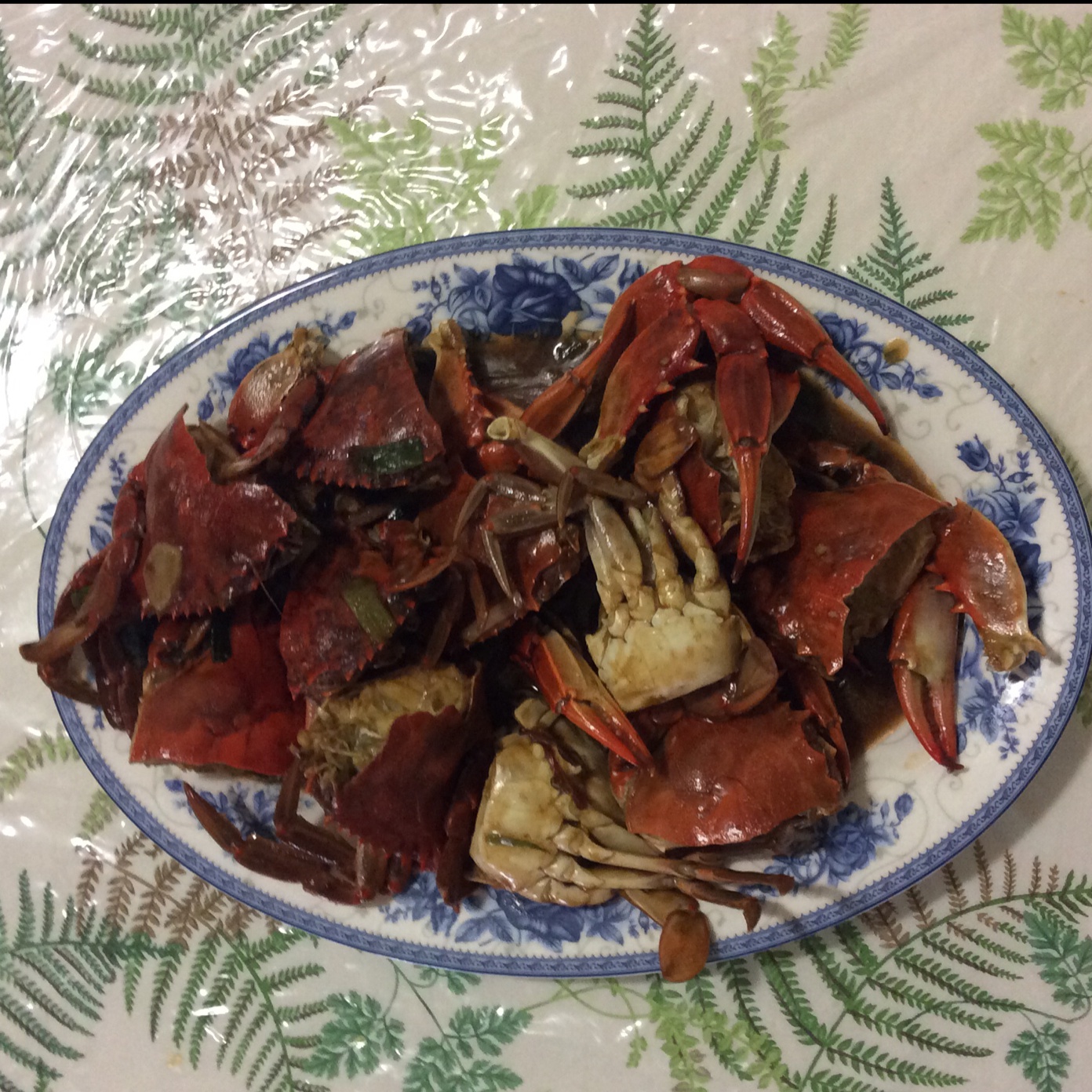炒螃蟹