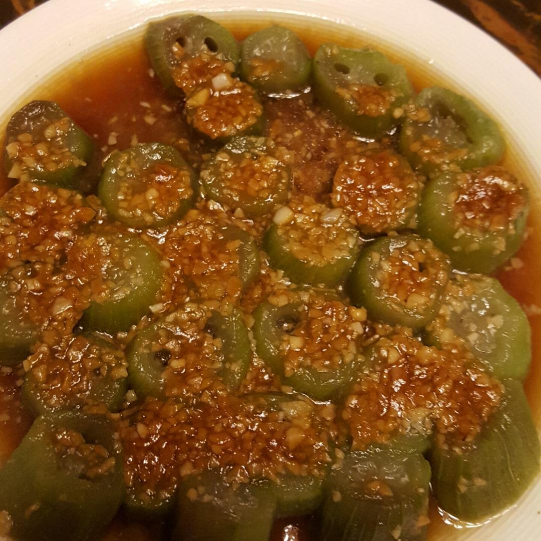 蒜蓉蒸丝瓜