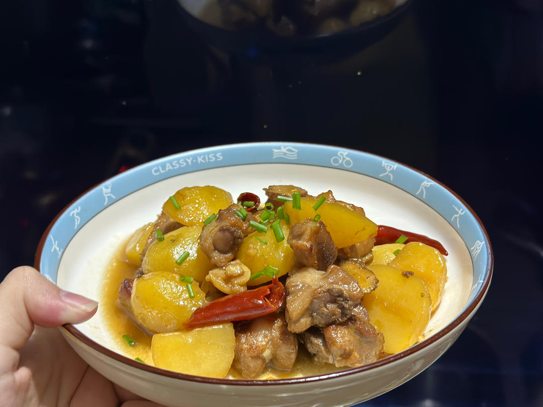土豆烧排骨