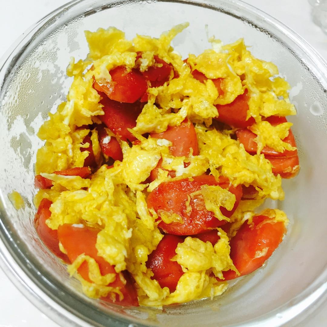 香肠炒鸡蛋