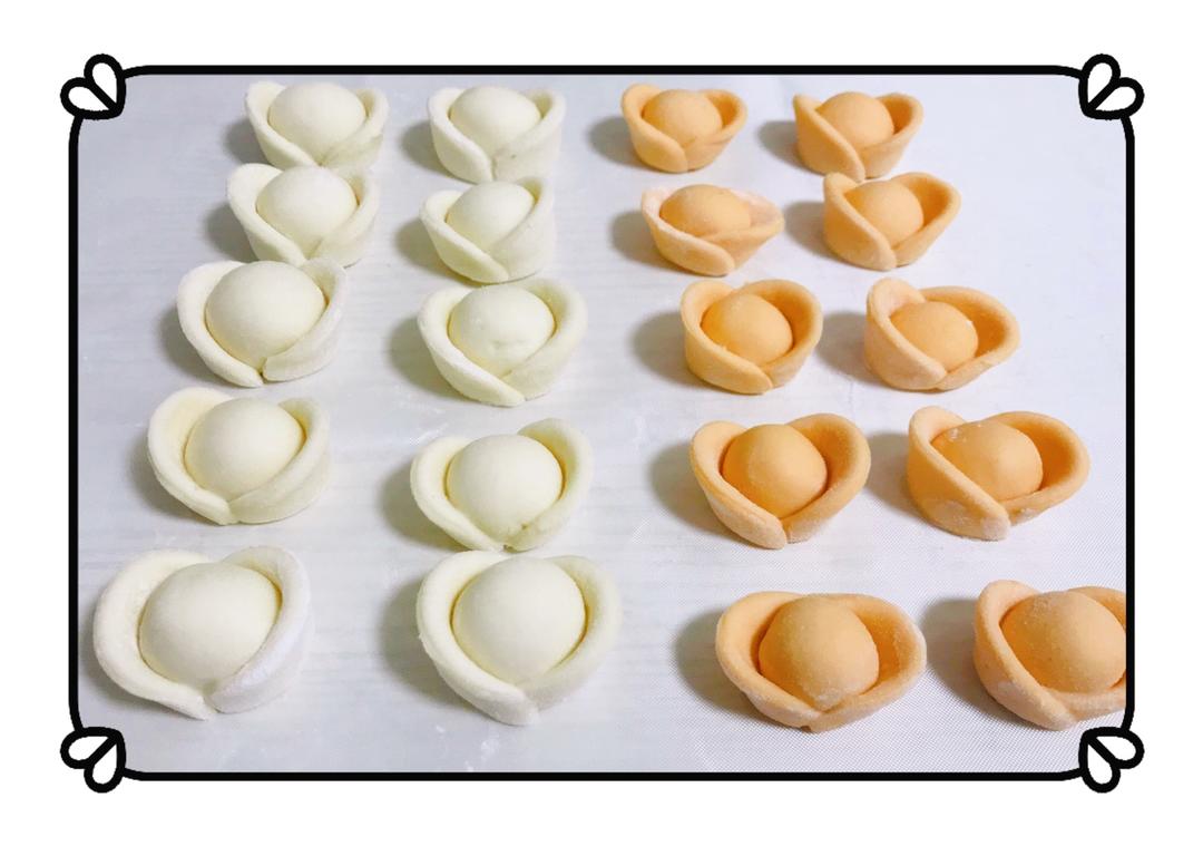 不一样的南瓜金元宝馒头