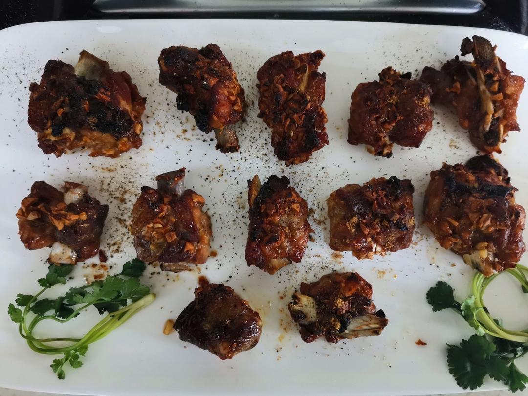 香到骨头里的蒜香排骨（烤箱）