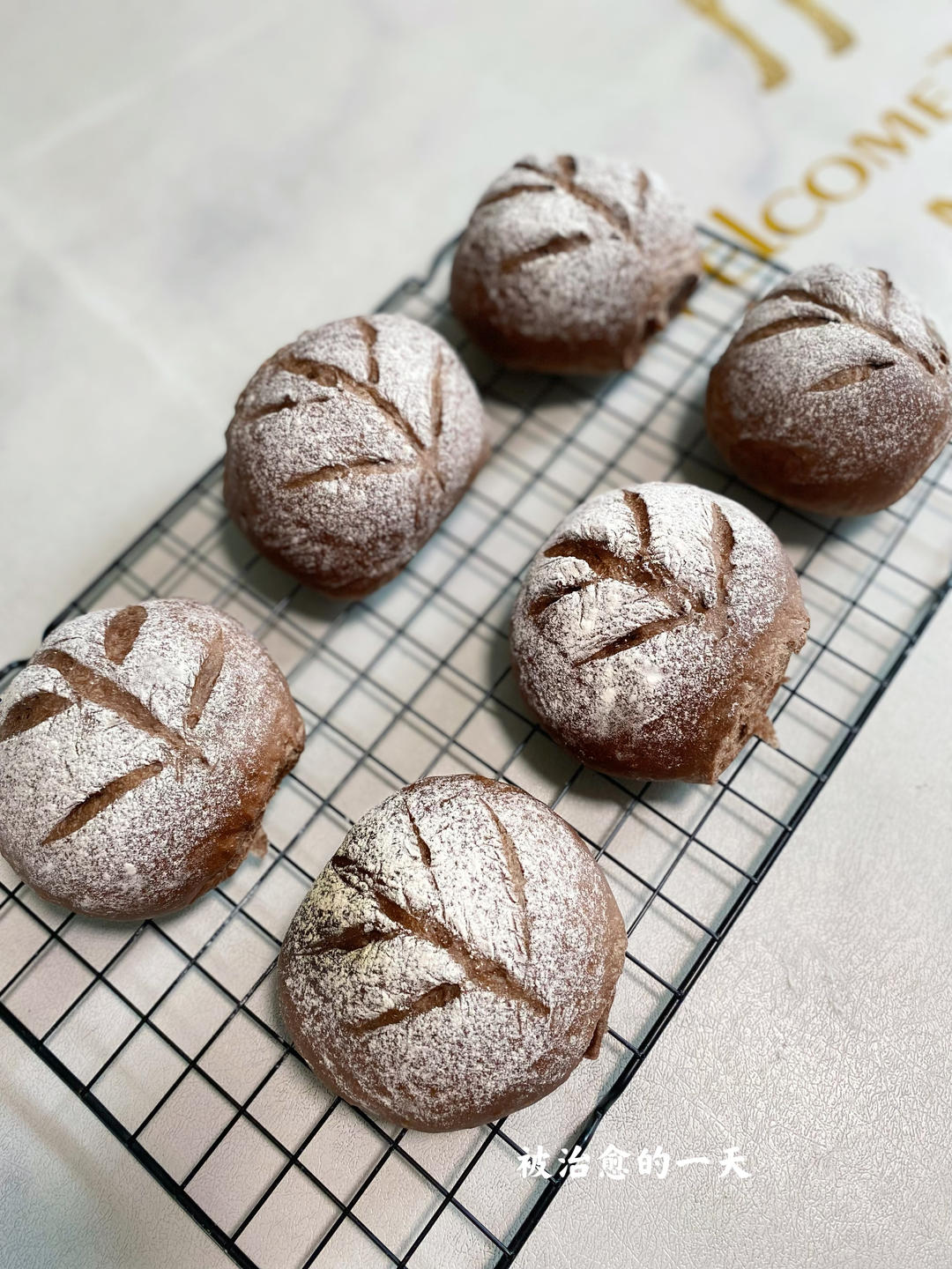 巧克力爆浆面包