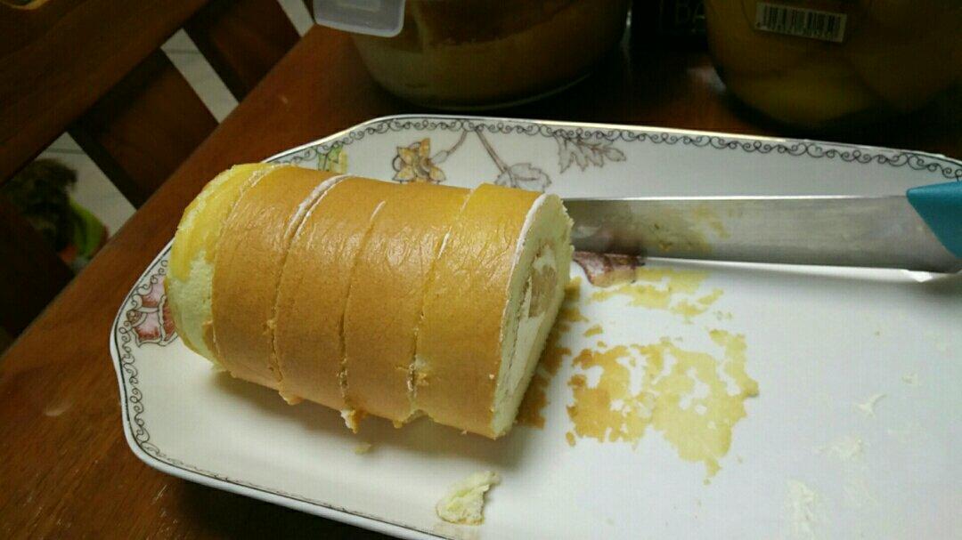 胖乎乎奶油芒果卷/不开裂不掉皮全过程详细图解烘焙视频/蛋糕篇6：「厚卷」