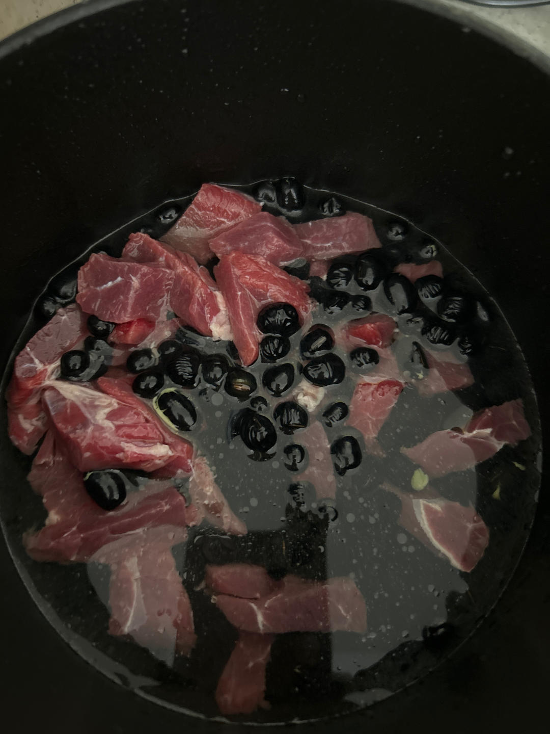 补脾补肾：牛肉黑豆汤