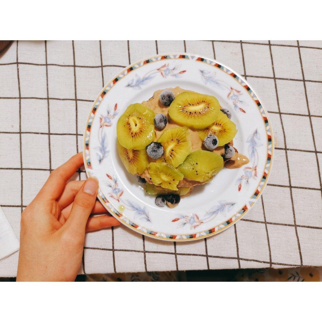 咖啡酱全麦酒酿松饼【健康小食】