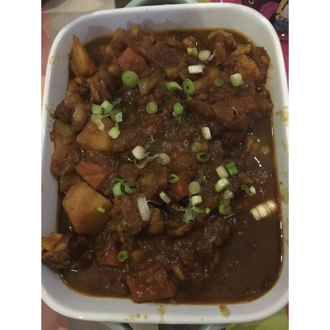 番茄牛腩(这样做牛肉不会老哦）