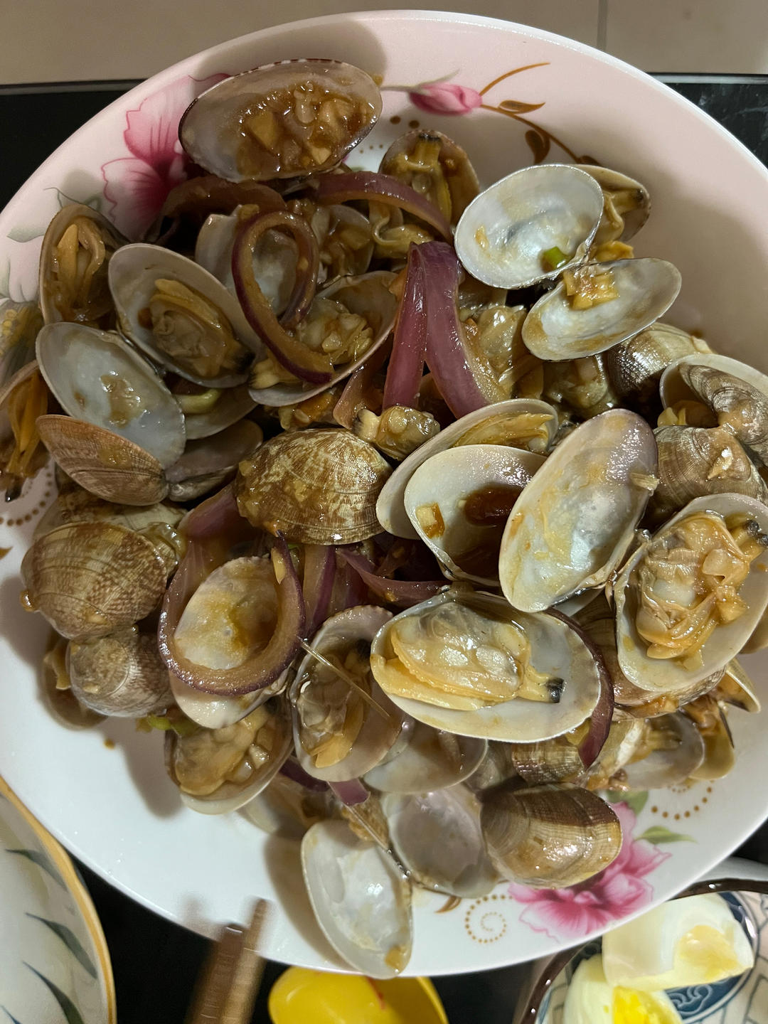 爆炒花甲