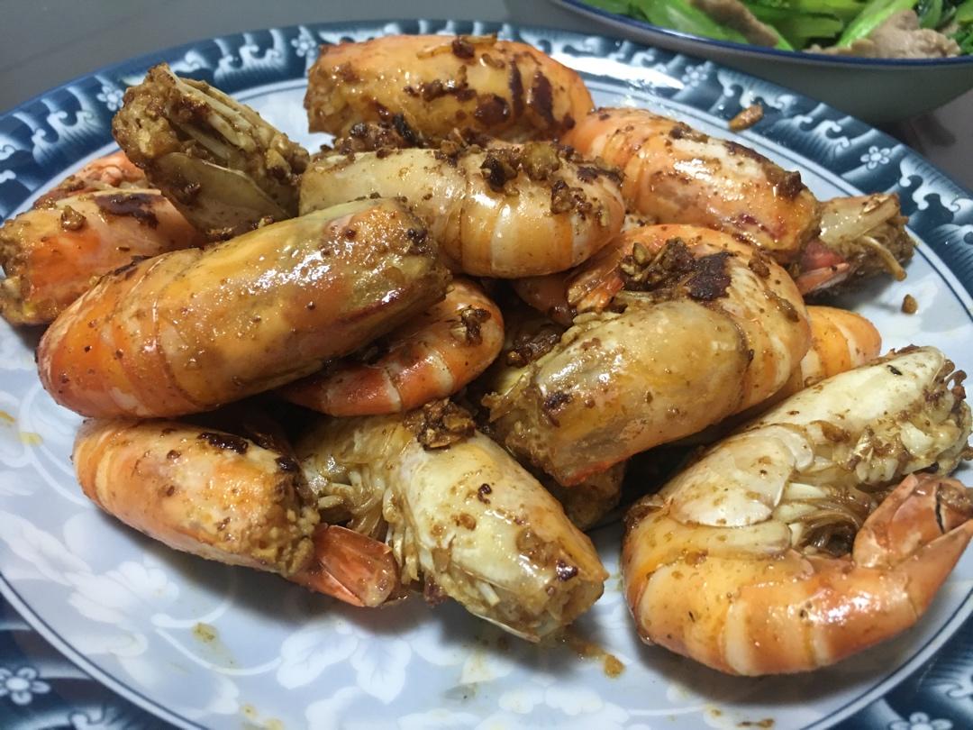 美极蒜蓉虾