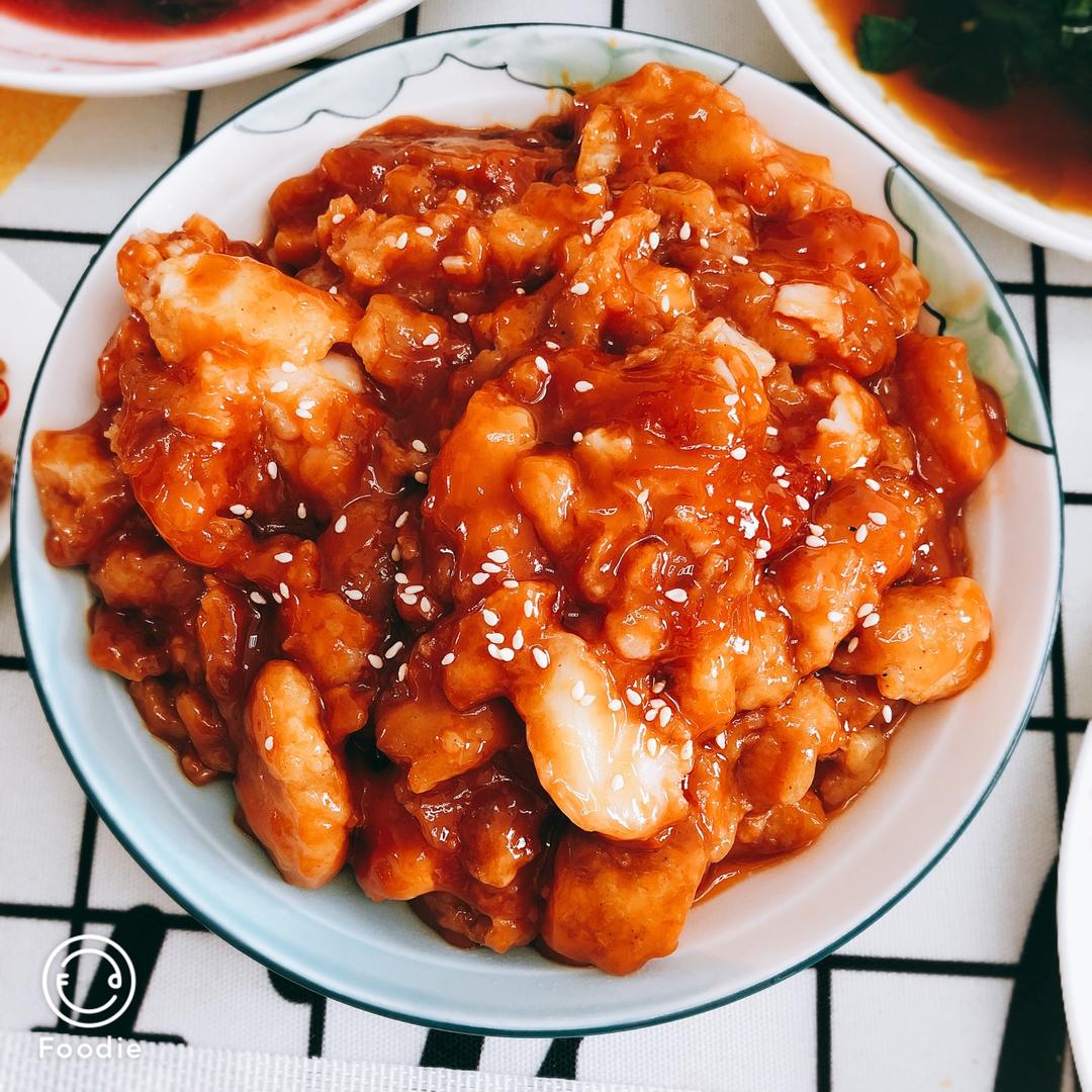 茄汁脆鱼柳