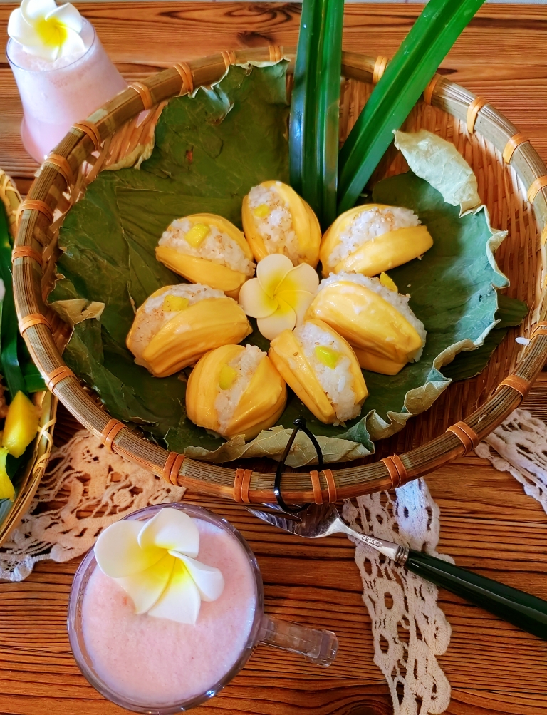菠萝蜜椰浆糯米饭的做法