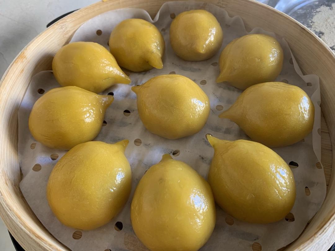 茅译文做的蕃粉圆(地瓜包)