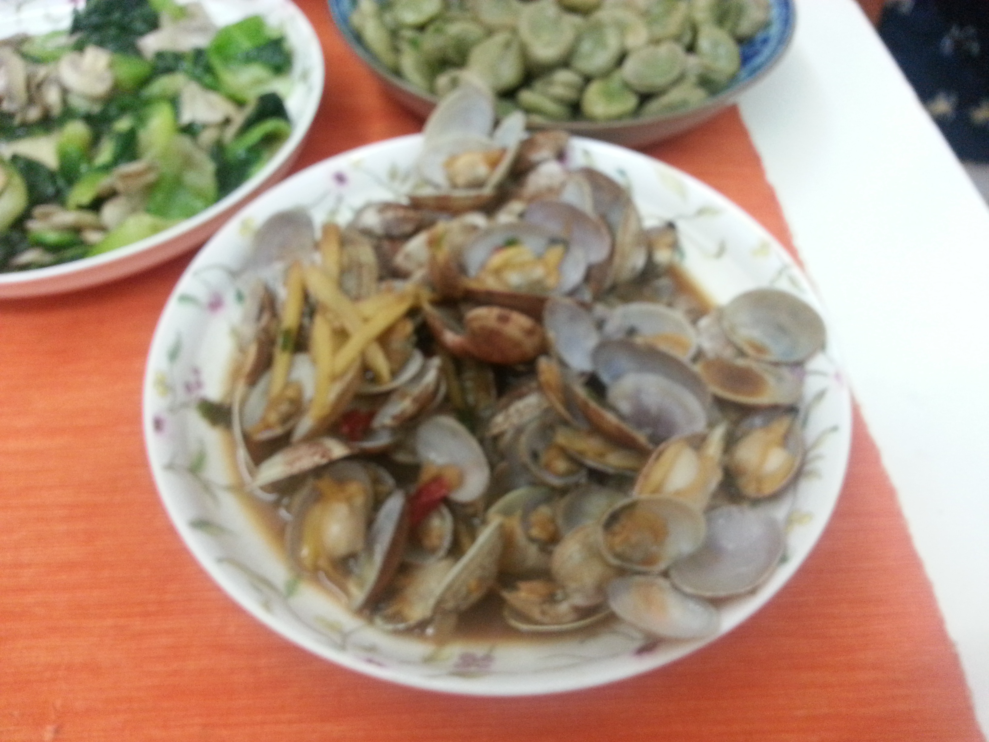 清炒花蛤