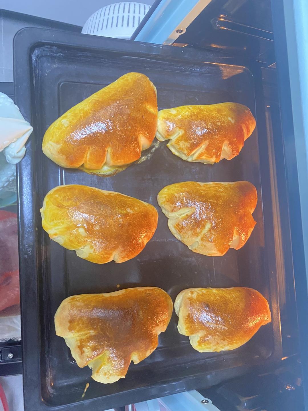 免揉！日式卡仕达面包