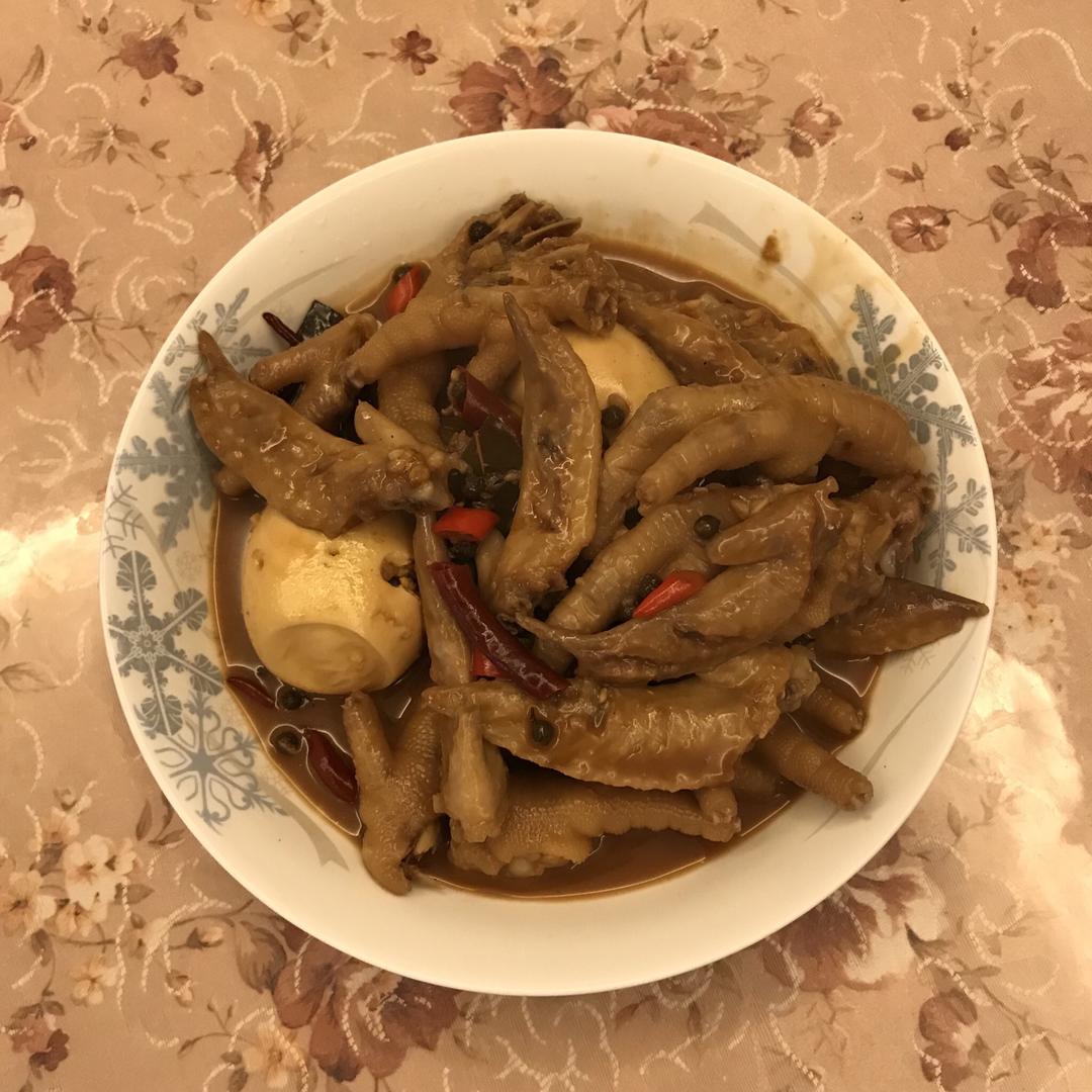 简易卤鸭掌/卤鸡爪/卤鸡尖的做法