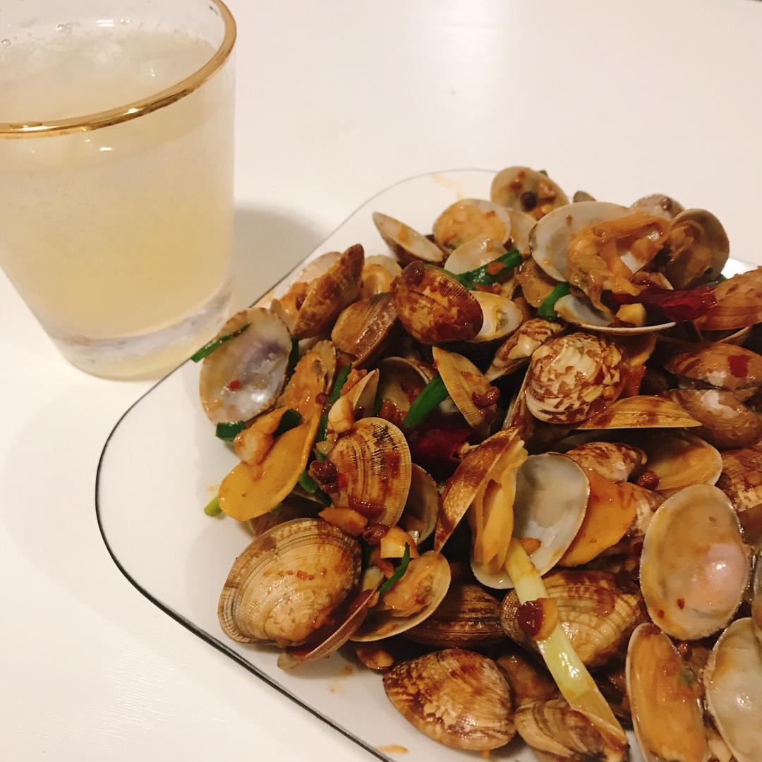 酱香炒花甲🐚蛤蜊🐚