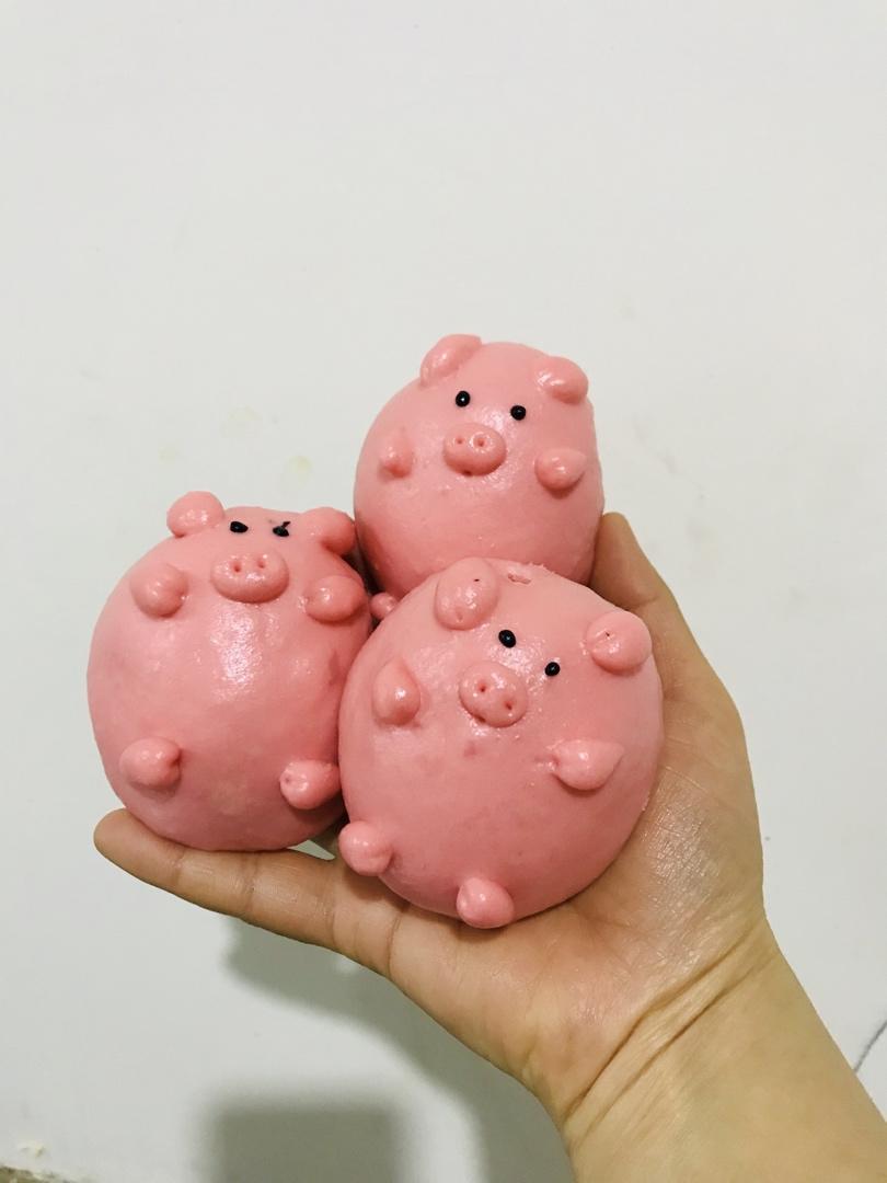 可爱馒头做法集（河马、皮卡丘、一只乳牛）