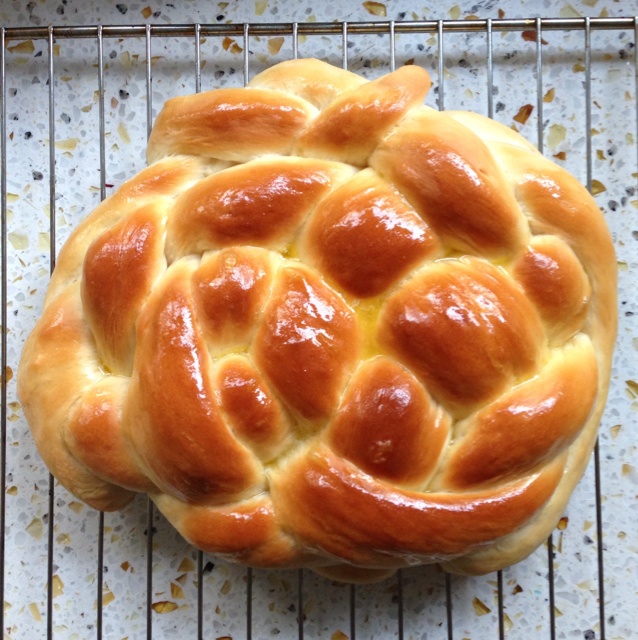 慢吞吞的蜗牛做的哈拉面包