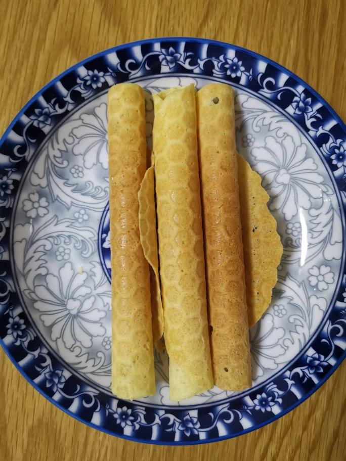 不输美心的酥香蛋卷，真正酥掉渣