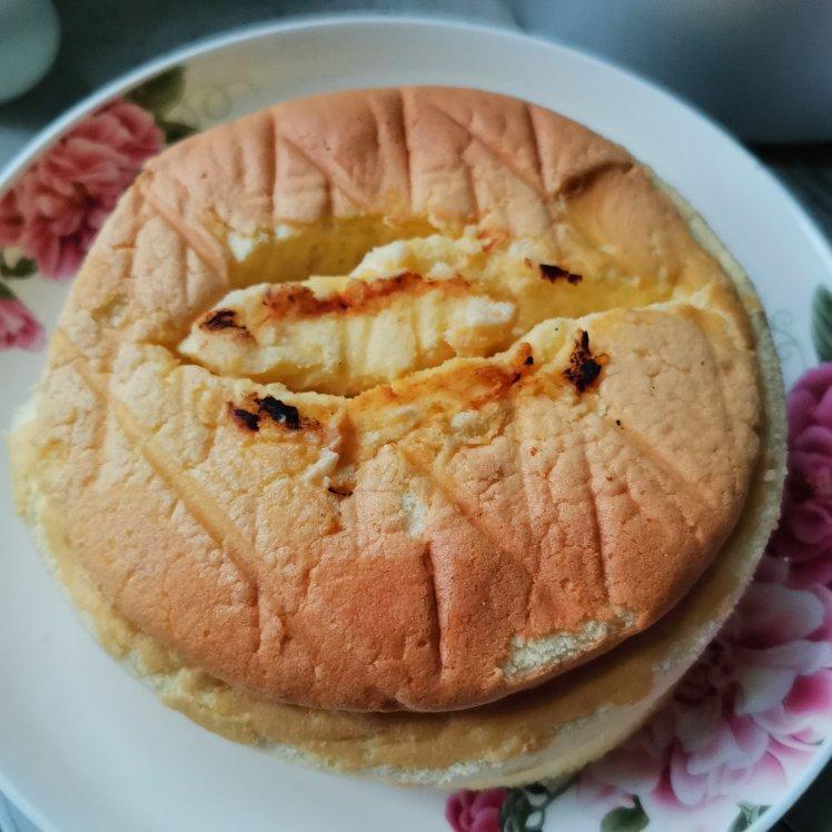 6寸戚风蛋糕胚 不回缩不塌陷0失败