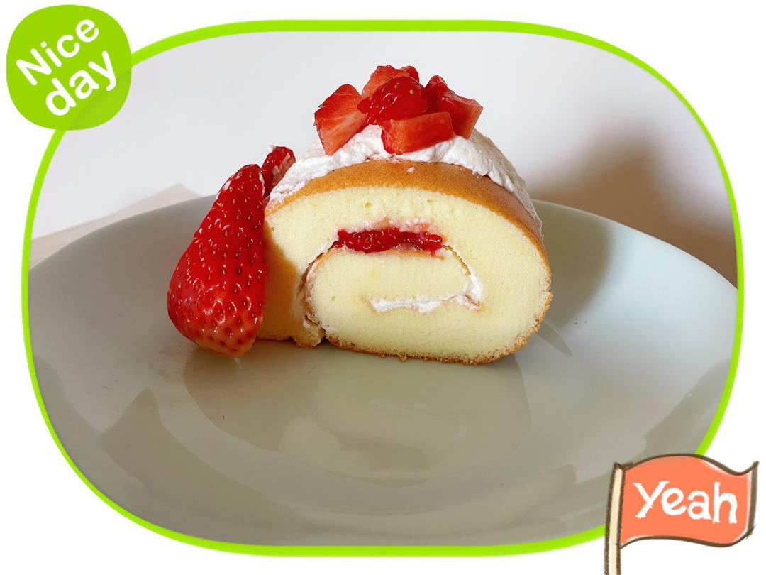 蛋糕卷这样做‼️不掉皮不开裂（小视频食谱）