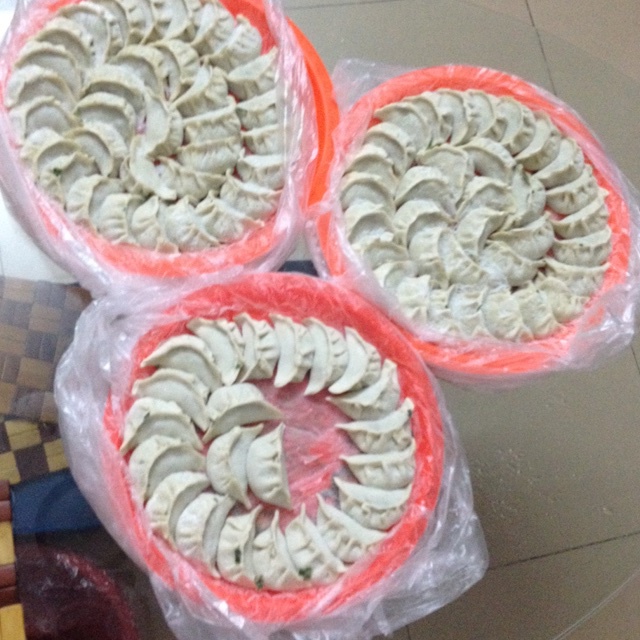 饺子的包法