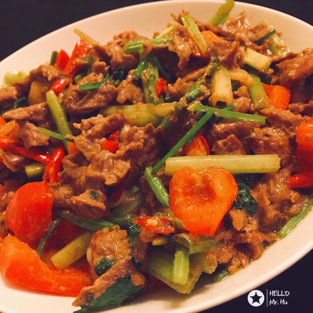 小炒牛肉（米饭杀手系列十）