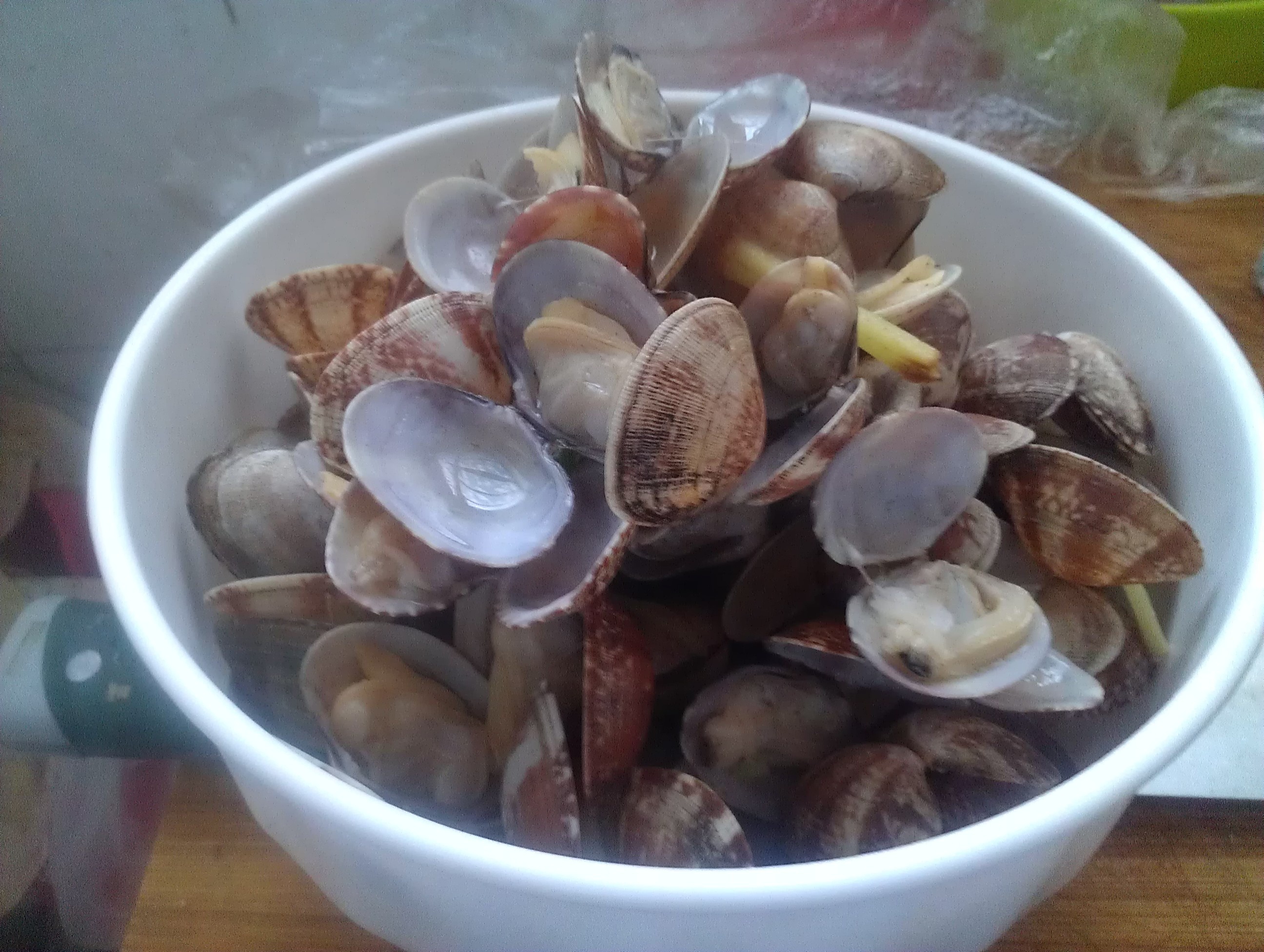 盐水花蛤的做法