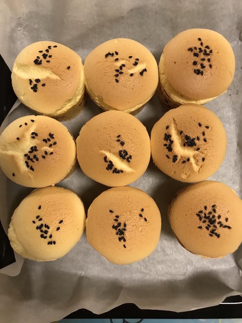 纸杯蛋糕 8寸戚风蛋糕的量