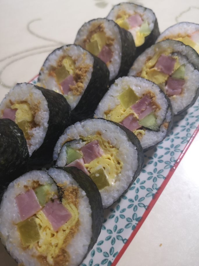 寿司/紫菜卷（卷法有视频）的做法