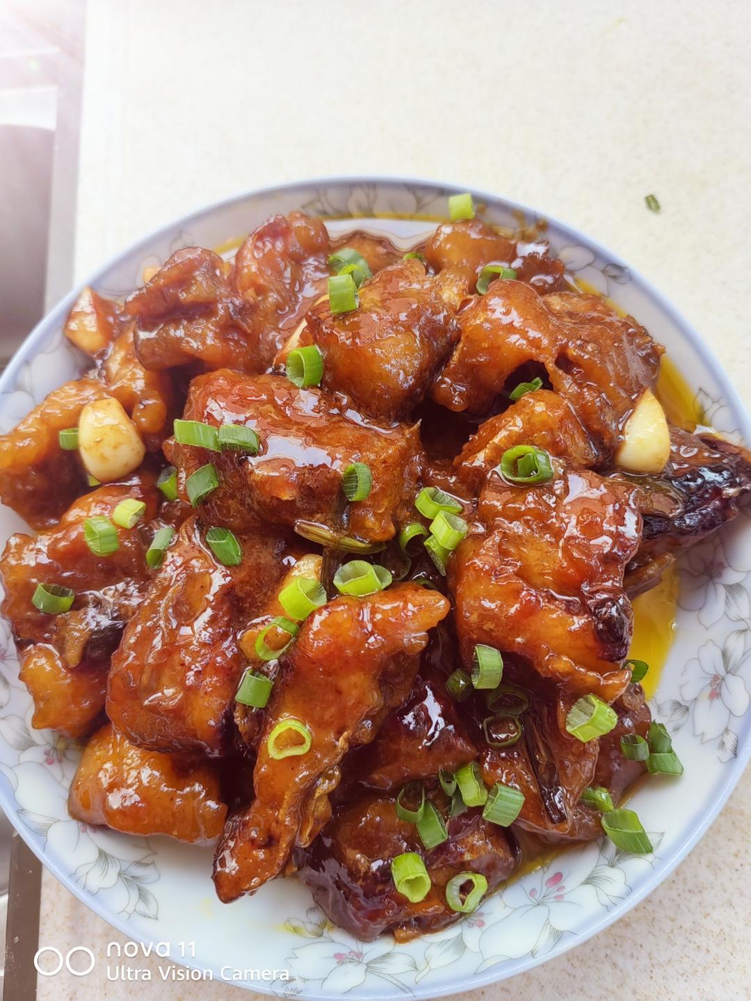 红烧鱼块