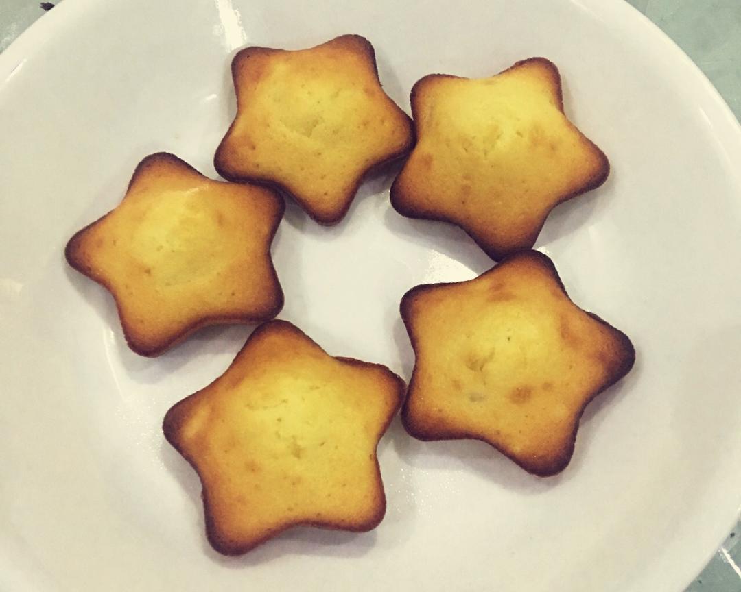 星星模具蜂蜜柚子茶玛德琳