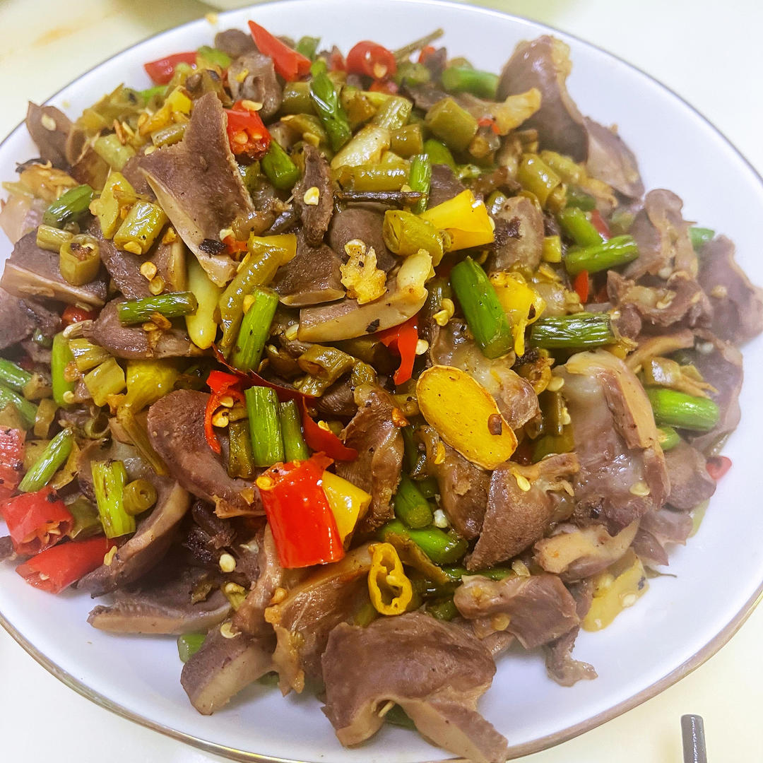 🔥酸辣鸡杂这样做，三碗米饭都不够吃❗️