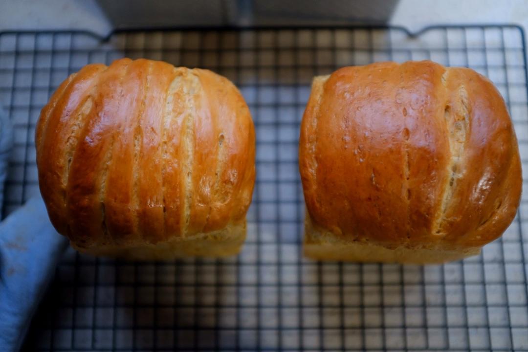 焦糖拿铁核桃乳酪小吐司💗 咖啡味十足☕️