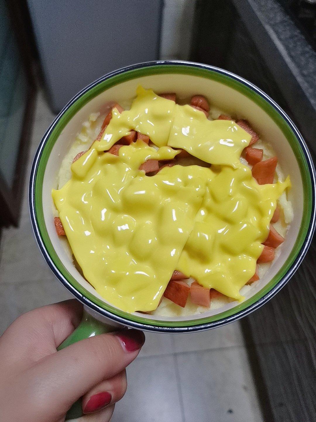 奶香芝士焗土豆（有料🧀香浓🧀零失败）
