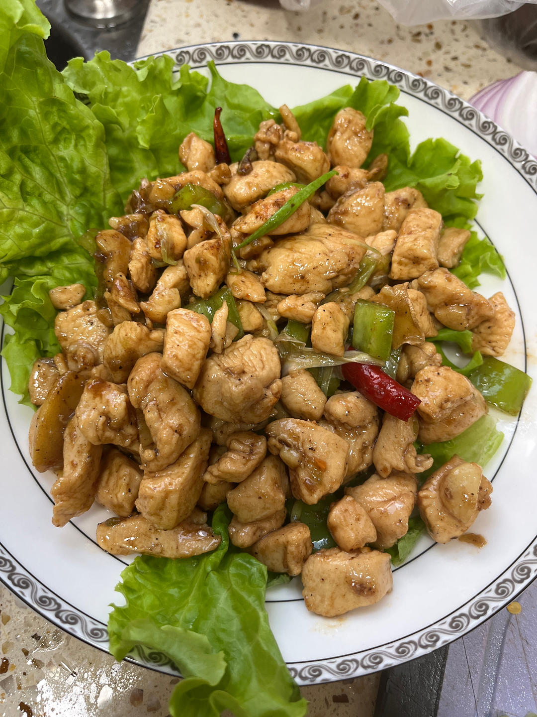 最简单的鸡肉做法——家常生炒鸡