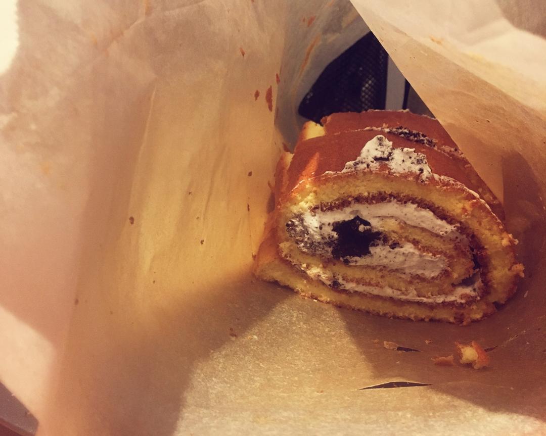 低糖软萌de戚风卷【咸奶油多层次口感】