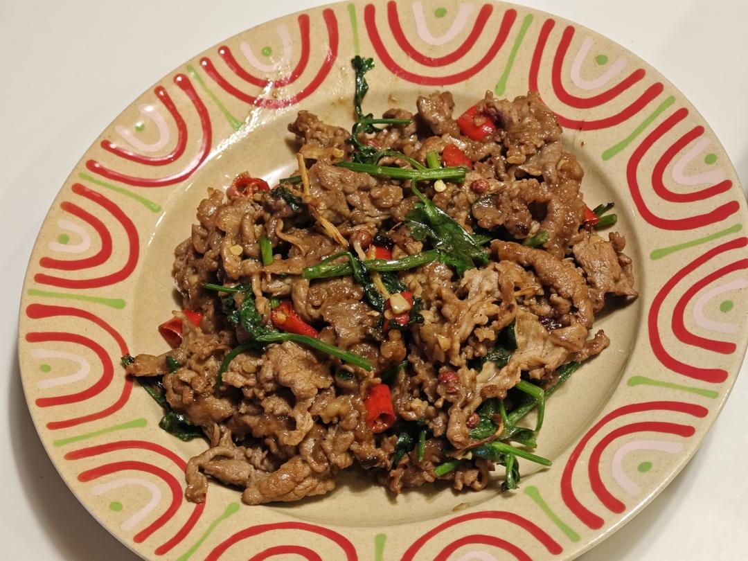 香菜牛肉