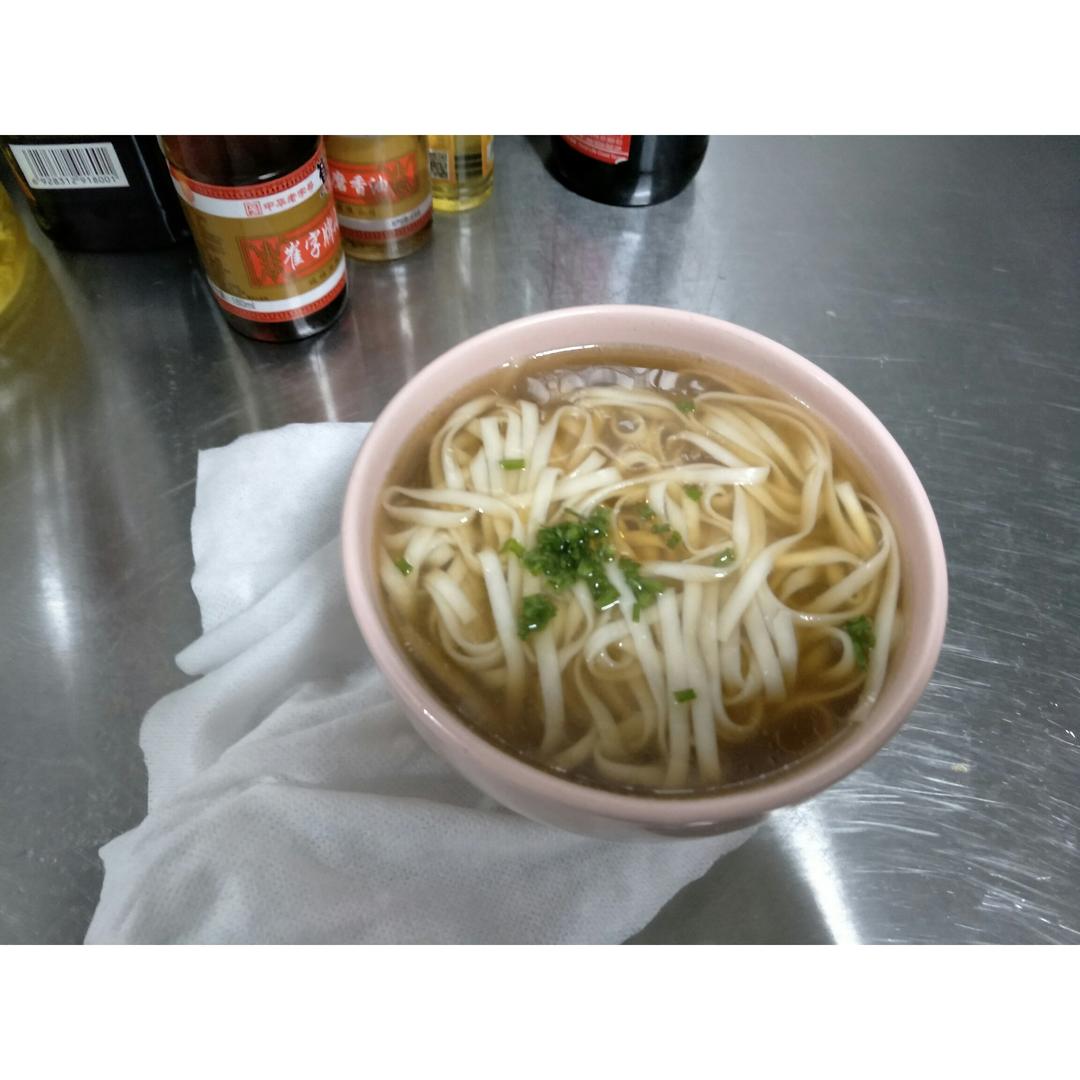 小葱麻油酱油面