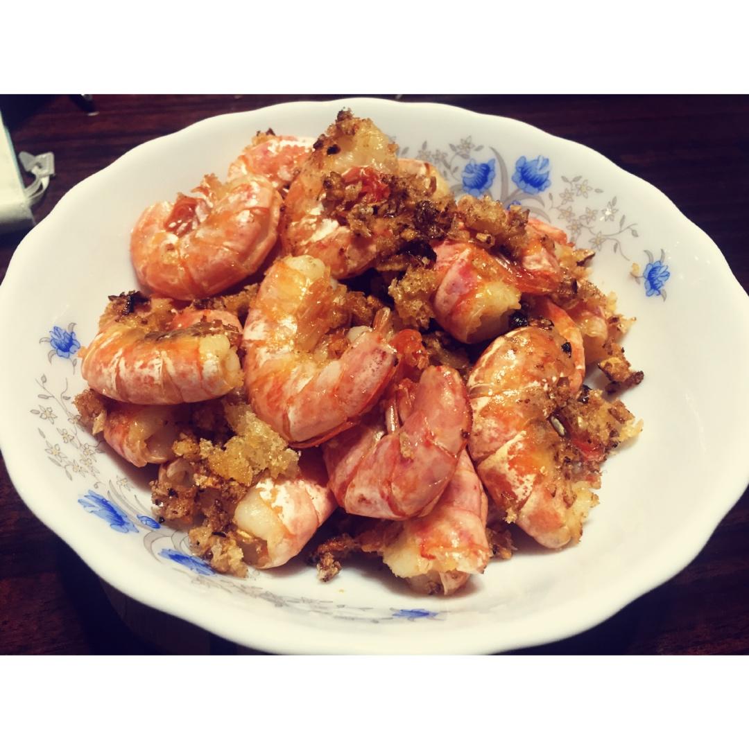 避风塘炒虾