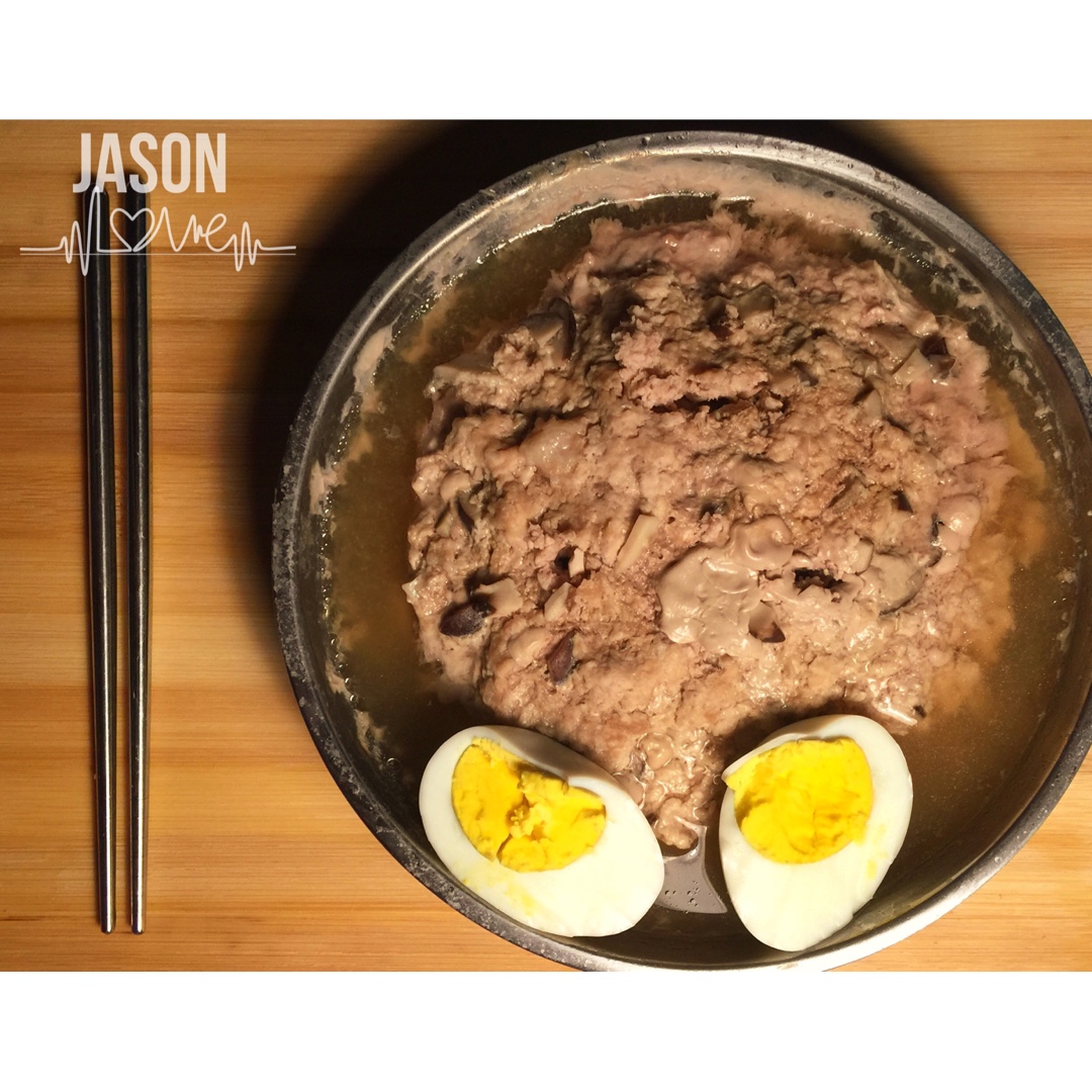 香菇蒸肉饼