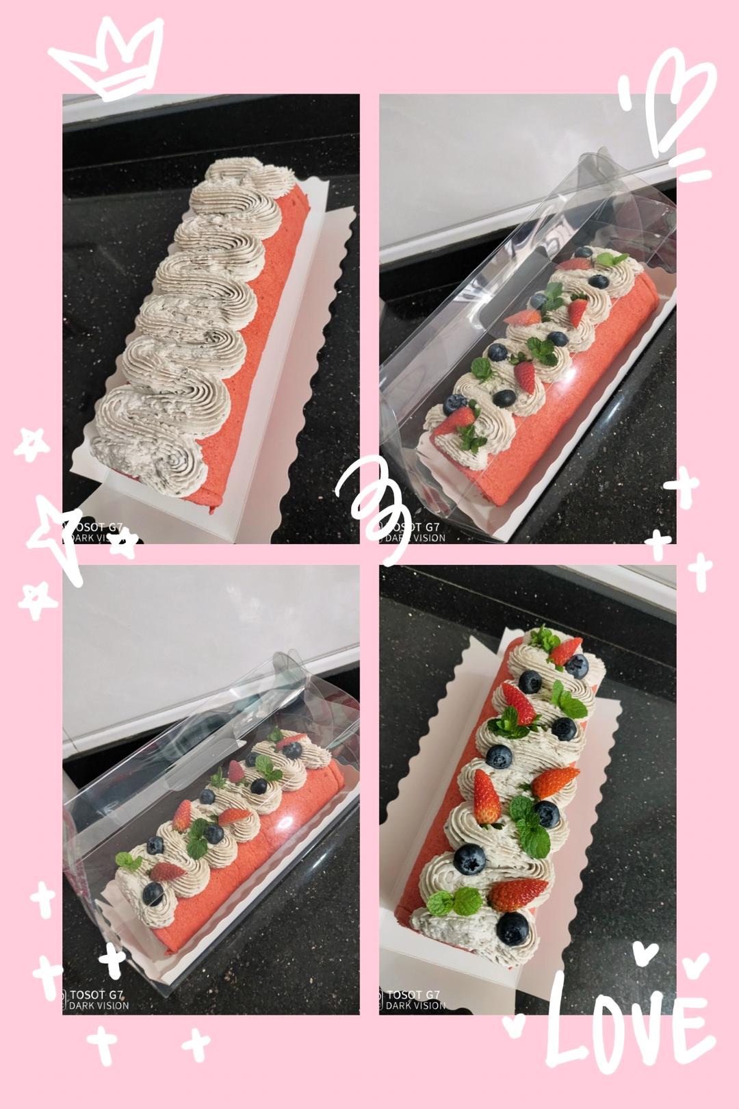 红丝绒蛋糕卷（超详细）