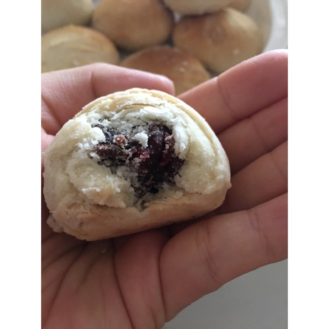 玫瑰鲜花饼【附玫瑰酱的做法】