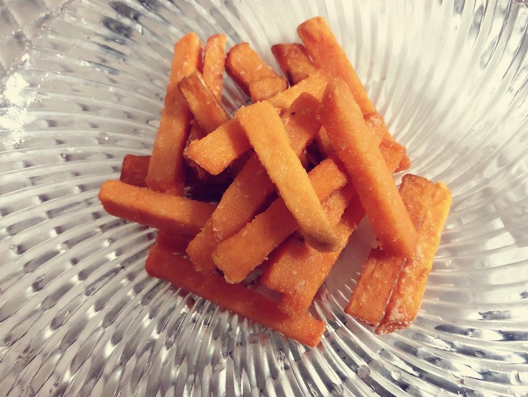 自制炸红薯条（比外边卖的更好吃）