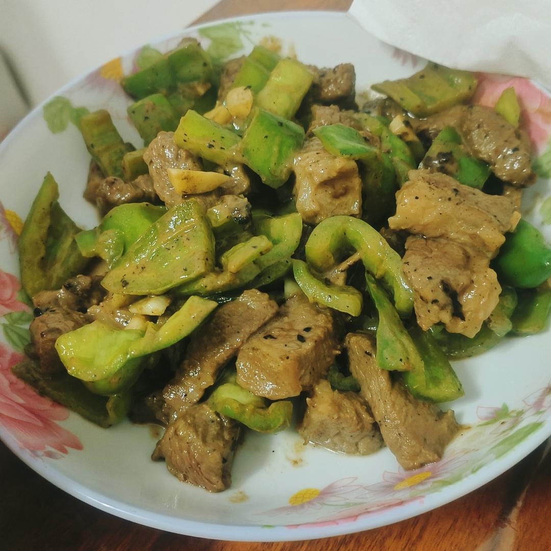 尖椒炒牛肉