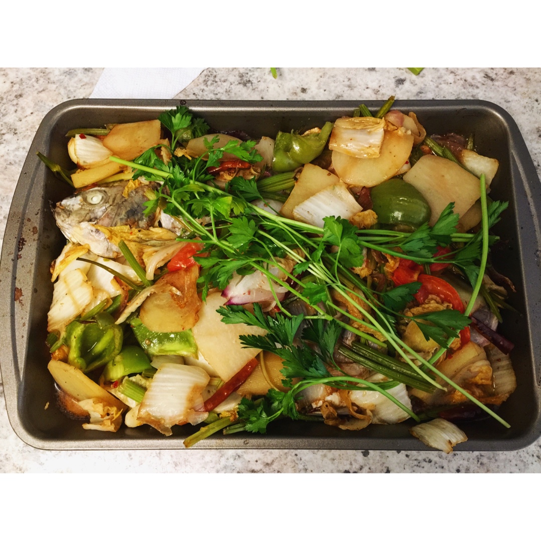 香辣烤鱼-烤箱版