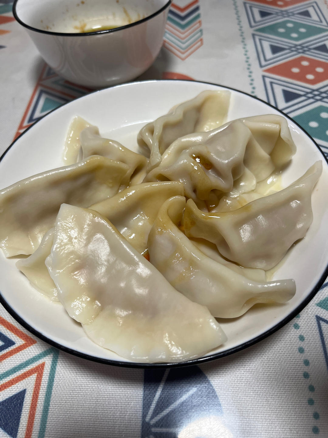 芹菜胡萝卜猪肉水饺