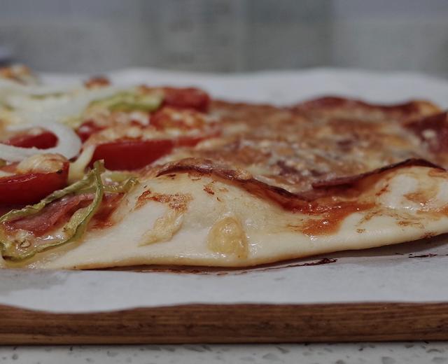 香脆可口的意式薄饼披萨🍕的做法