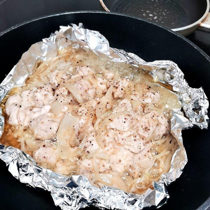 减脂餐—金针菇鸡胸肉