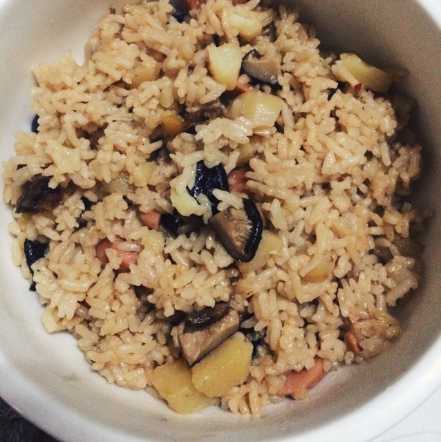 香肠土豆闷饭